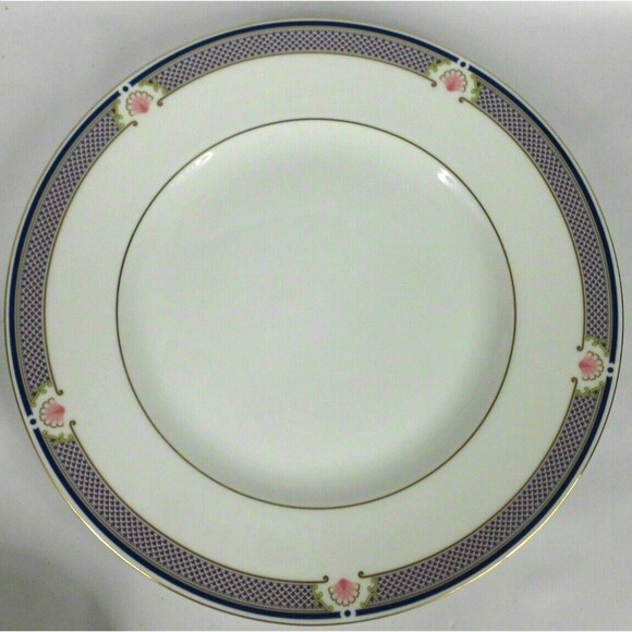 Vintage Wedgwood Waverley 5 Piece Place Setting Bone China England Plate Bowl - Picture 5 of 12